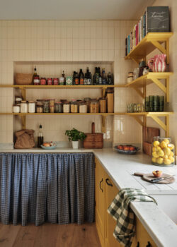 A Contemporary Walk-In Pantry